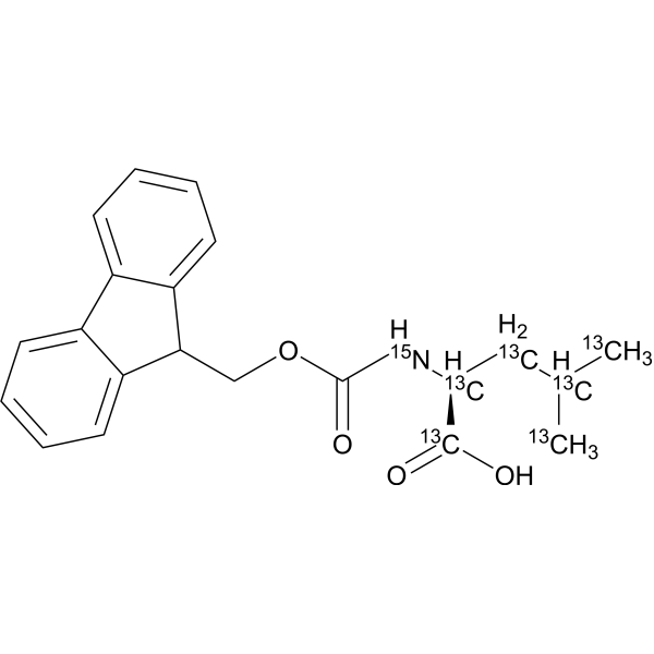 Fmoc-leucine-13C6,15N 1163133-36-5